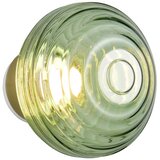 REALITY Zelena staklena LED zidna lampa s USB ø 15,5 cm Earl – | shoptok.hr