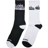 MT Accessoires Major City 089 Socks 2-Pack black/white Cene