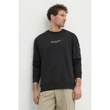 North Sails Bombažen pulover moški, črna barva, 691226