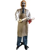SHX Animirani mož z verižno žago za halloween dekoracijo | Shoptok.si