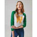 Sinsay ženska majica dugih rukava s printom 1472B-76X | shoptok.hr