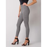 Fashion Hunters Gray leggings with patterns from Briseida RUE PARIS | shoptok.hr