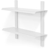 Spinder Design Bela večnivojska kovinska polica 60 cm Hola – | Shoptok.si