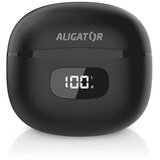 ALIGATOR TWS08BK - Bežične slušalice sa ANC 200 mAh + 2x 30 mAh IP40 crne | Eponuda.com