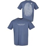 Mister Tee Oversized T-shirt with fingerprints, vintage blue | Shoptok.si
