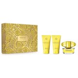 Versace Yellow Diamond EDT Toaletna voda za žene, 50 ml + Gel za tuširanje, 50 ml + Balzam, 50 ml Gift Set Cene
