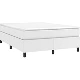  Box spring posteljni okvir bel 140x200 cm umetno usnje, (20684803) | Shoptok.si