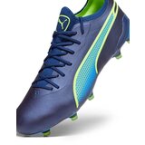 Puma Nogometni čevelj 'KING ULTIMATE' azur / temno modra / svetlo zelena | Shoptok.si