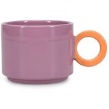 ONA Vijolična skodelica iz kamenine 280 ml Lou – Cene