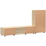  Set TV komoda s ladicama Sonoma hrast Konstruirano drvo | shoptok.hr