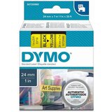 Dymo D1 trak 24 mm, črna na rumeni, 53718 SO720980 Cene