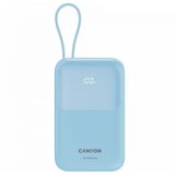 Canyon power bank OnPower 101 built-in cable 10000 mAh PD22.5W Blue