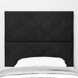  Uzglavlje Crna 90 cm Baršun | shoptok.hr