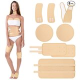 INF Ricinusovo olje Paket Nastavljiv Pas (8-delni komplet) - Večkratna uporaba & Organski bombaž, (5000078301) | Shoptok.si