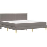  Krevetna konstrukcija Sivo-smeđa 180 x 200 cm Poliester | shoptok.hr