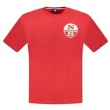 North Sails Muška Majica Kratkih Rukava Crvena | shoptok.hr