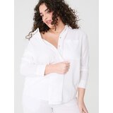 Sinsay Košulja s mješavinom lana PLUS SIZE | shoptok.hr