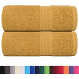  Ručnici za pranje ŽABA 2 kom. zlatne 30x30 cm 360 g/m² | Shoptok.si