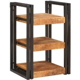 vidaXL Noćni ormarić 2 pcs Smeđa i crna Čvrsto drvo manga | shoptok.hr