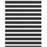 Zebra zavjesa 120,9 x 175 cm Širina tkanine 116,7 cm crna | shoptok.hr