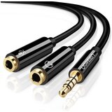 Ugreen adapter 3.5mm (M) na 2x 3.5mm (Ž - slušalke + mikrofon) 30620 | Shoptok.si
