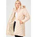 Dewberry Z6654 LADIES COAT-LIGHT BEIGE Cijene