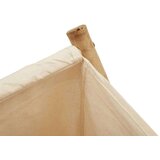 vidaXL Košara za perilo kremno bela 41,5x36x63,5 cm bambus | Shoptok.si