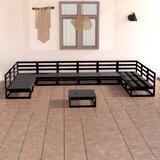 Maison Chic Seti vrtnega pohištva - Vrtna garnitura - Vrtni pohištvo set 11-delna trdna borovina, (21820028) | Shoptok.si