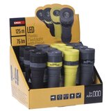  Ročna LED svetilka 3W, 75 lm, 3× AAA, fokus, 12 kos, display box 12/1 | Shoptok.si