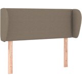 vidaXL Vzglavje z ušesi taupe 103x23x78/88 cm blago, (20735723) Cene