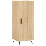  Komoda boja hrasta sonome 34,5x34x90 cm od konstruiranog drva Smeđa | Shoptok.si