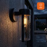  LED solarna zidna lampa LED/1W/3,7V 500 mAh IP65 crna Slike