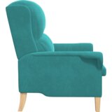  Tirkizna fotelja Tirkizna Tkanina Standard Ergonomska | shoptok.hr