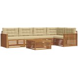  Set vanjskih sofa 6 kom. Prirodna i bež | shoptok.hr