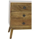 Light & Living Smeđa niska komoda od masivnog drveta 114x80 cm Espita – | shoptok.hr
