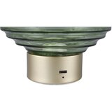 Tri O Zelena/u zlatnoj boji LED stolna lampa s mogućnosti zatamnjivanja sa staklenim sjenilom (visina 14,5 cm) Earl – | shoptok.hr