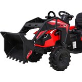  Dječji električni traktor s prikolicom 720-T &amp;ndash; crveni Slike