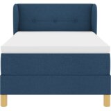  Kavisni krevet s dušekom Plava 80x200 cm Tkanina | shoptok.hr