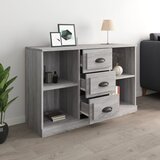  Komoda siva sonome 104,5x35,5x67,5 cm konstruirano drvo | shoptok.hr