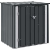  Kutija za spremanje u vrtu Crna 101 5 x 82 x 100 cm Čelik | shoptok.hr
