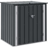  Škatla za shranjevanje v vrtu Črna 101,5 x 82 x 100 cm Jeklo, (5000143360) | Shoptok.si