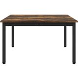  Klubska miza Dimni hrast 80 x 80 x 45 cm Konstruiran les, (5000120270) | Shoptok.si