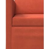  Set sofe 2 pcs Crvena narančasta Kordura tekstil - Crvena narančasta 1-Sjedalo + 3-Sjedalo (210 cm) | shoptok.hr
