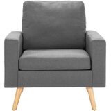  2-dijelni set sofa od tkanine svjetlosivi | Eponuda.ba