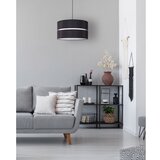  Duolla - visilica na lanku DUO 1xE27/15W/230V prečnik 40 cm crna/bela | Eponuda.com