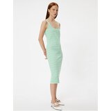 Koton Strapless U Neck Midi Dress | Shoptok.si