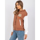 FANCY Sweatshirt-FA-BL-7471.37X-light brown | Shoptok.si