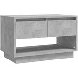 TV ormarić boja betona 70 x 41 x 44 cm od konstruiranog drva | shoptok.hr