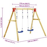  Set ljuljački 230 x 130 x 166 cm od borovine | Eponuda.ba