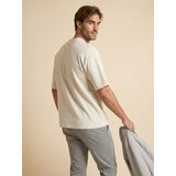 Sinsay Majica kratkih rukava herringbone s vezom | shoptok.hr
